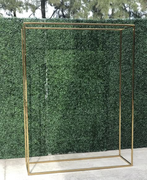 Square Balloon Arch Frame, Metal Frame Backdrop, Diy Backdrop Stand, Metal Backdrop, Treasure Room, Balloon Arch Frame, Artificial Flower Wall, Silk Fashion, Flower Wall Wedding