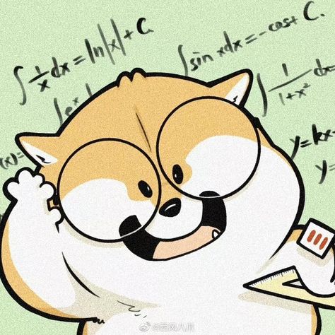 Shiba Cute, Twitter Illustration, Tigre Y Dragon, Insta Logo, Cute Sticker Design, Anime Dog, Dog Expressions, Fat Dog, You Can't See Me