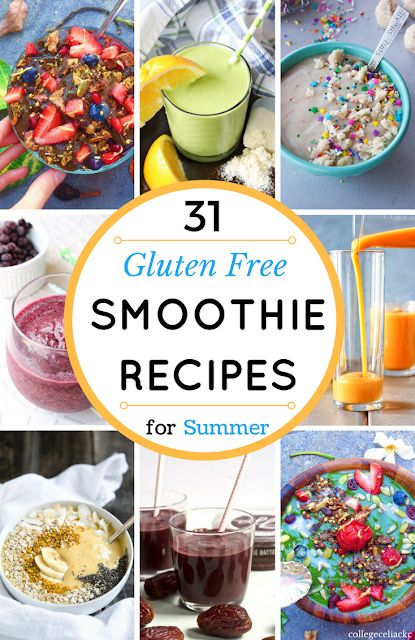 31 Gluten Free Smoothies and Smoothie Bowls for Summer Gluten Free Smoothie Recipes, Healthy Smoothie Recipes For Kids, Dinner Smoothies, Amazing Smoothie Recipes, Gluten Free Smoothie, Pineapple Smoothie Recipes, Healthy Smoothie Bowl, Apricot Smoothie, Free Smoothie Recipes