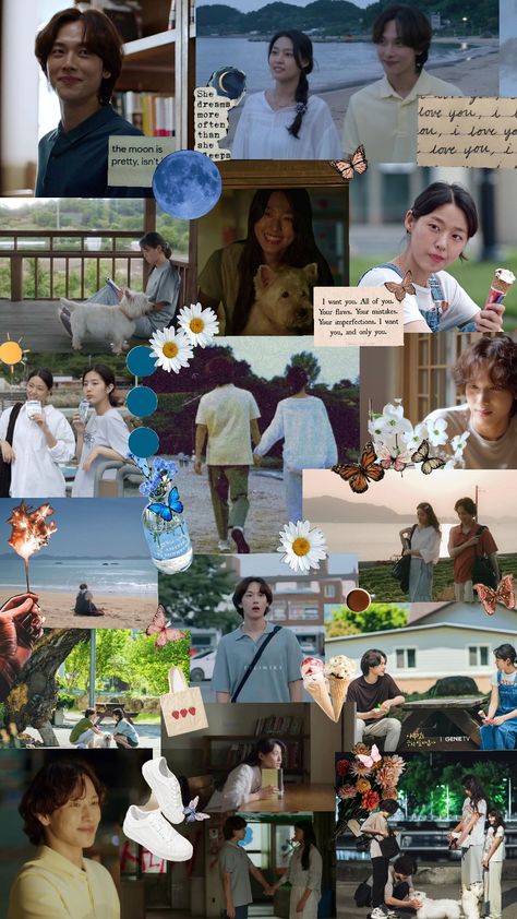 Summer strike yall #summerstrike #summer #drama #koreandrama #seolhyun #imsiwan #leeyeorum #ahndaebom Yim Siwan Wallpaper, Summer Strike Kdrama Quotes, Summer Strike Wallpapers, Summer Strike Kdrama, Summer Strike, Kdrama Couples, Si Wan, Collage Idea, Im Siwan