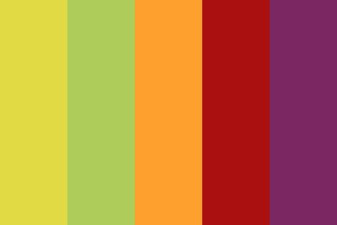 Fruit Salad color palette Color Palette Combinations, Colour Swatches, Color Pallete, Colour Combos, Color Palate, Colour Schemes, Color Pallets, Color Swatches, Fruit Salad