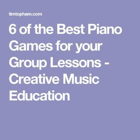 6 of the Best Piano Games for your Group Lessons - Creative Music Education High And Low Music Activities, Piano Lesson Games, Piano Curriculum Lesson Plans, Group Piano Lesson Ideas, Group Piano Games, Piano Group Lesson Games, Music Lessons For Kids Rhythm Games, Group Piano Lessons, Piano Teaching Games