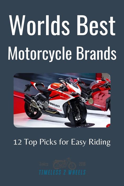 Best Motorcycle Brands: 12 Top Picks for Easy Riding Motorbike Brands, Motorcycle Information, Motorcycle Knowledge, Arch Motorcycle Company, Motorcycle Brands, Best Motorcycle, Motorcycle Culture, Worlds Best, World's Best