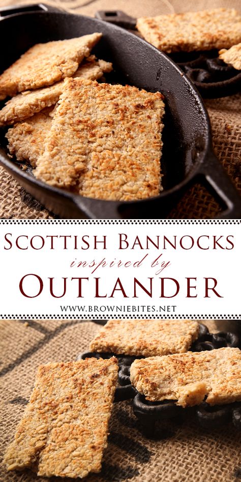 Scottish Rumbledethumps 12 Tomatoes, Scottish Baking Recipes, Scottish Butteries, Bannocks Recipe, Scottish Snacks, Scottish Bannock Recipe, Scottish Bannock, Outlander Food, Scottish Oatmeal