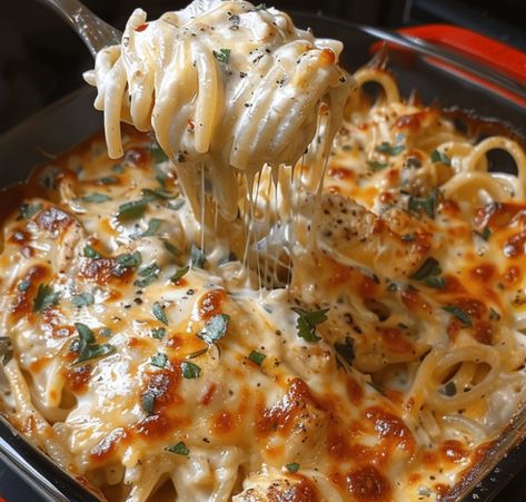 Amazing Chicken Spaghetti – Findatorr Church Casseroles Potlucks, Creamy Chicken Spaghetti, Chicken Spaghetti Recipe, Cheap Dinner Ideas, Lemon Truffles, Cheesy Chicken Spaghetti, Chicken Casseroles, Chicken Spaghetti Recipes, Amazing Chicken