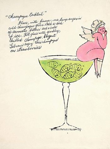 andy warhol, champagne cocktail Andy Warhol Drawings, S Template, Warhol Art, Cocktail Art, Champagne Cocktail, Arte Inspo, Andy Warhol, Martini, Art Inspo