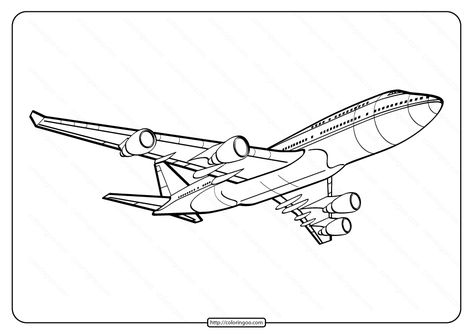 Airplane or aeroplane (informally plane) is a powered, fixed-wing aircraft that is propelled forward by thrust from a jet engine, propeller or rocket engine. #free #printable #airplane #plane #aeroplane #pdf #coloring #drawing #coloringpage Aeroplane Tattoo Design, Aeroplane Sketch, Air Doodle, Aeroplane Drawing, Plane Sketch, Aircraft Drawing, Airplane Outline, Aviation Tattoo, Airplane Sketch