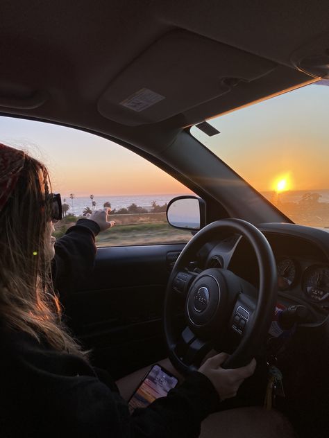 Travel Aesthetic In Car, Getting My License Aesthetic, Car Staring Pic, Girl Driving Car Aesthetic, Car Instagram Pictures, In Car Pics, Car Pics Aesthetic, Car Inspo Pics, Car Poses Instagram