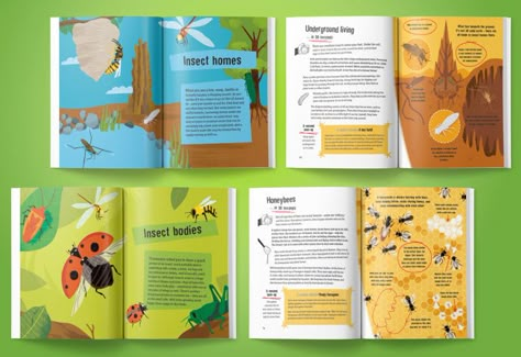 School Book Design Ideas, Story Book Design Ideas, Illustration Book Layout, Kid Book, Kids Magazine, Story Book Design, Children Book Layout, Kids Book Design, Children Book