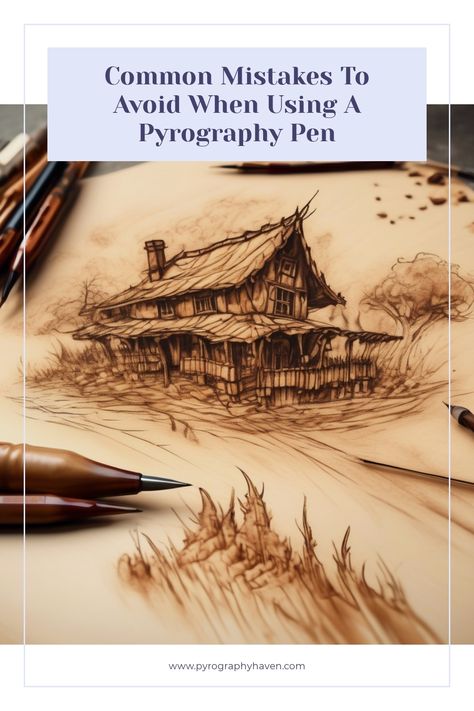 Are you making these rookie mistakes with your pyrography pen? Discover how to avoid common pitfalls and elevate your wood-burning art to the next level. Pyrography Techniques, Pyrography Tips, Pyrography Pen, Pyrography Designs, Pyrography Tools, Wood Burning Pen, Wood Burning Techniques, Pyrography Patterns, Wood Burning Tool