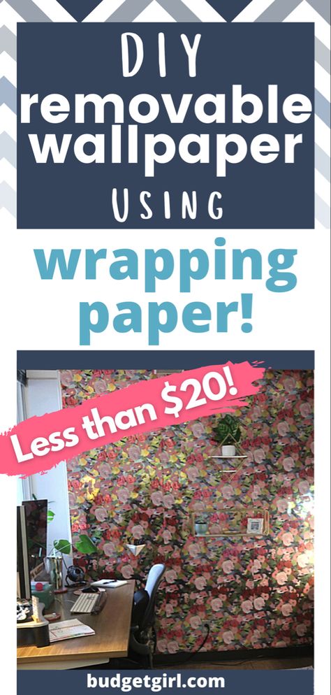 Cheap Wallpaper Alternatives, Removable Fabric Wallpaper, Tissue Paper Wallpaper, Fabric Wall Cover, Cheap Wallpaper Ideas, Removable Wallpaper For Renters Living Room, Diy Removable Wallpaper, Diy Fabric Wallpaper, Diy Wallpaper With Cricut