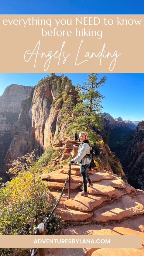 Angels Landing Zion, Southwest Travel, Zion Canyon, Angels Landing, Utah Hikes, National Park Road Trip, Utah Travel, Utah National Parks, National Parks Trip