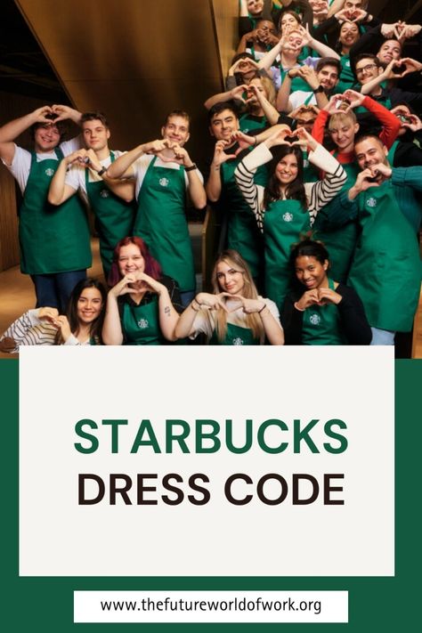 Starbucks is always considered a “fancy” coffee brand. Does that mean the dress code for their employees differs drastically from other places? Read on! Cute Starbucks Barista Outfits, Starbucks Work Outfit Ideas, Barista Outfit Starbucks, Working At Starbucks Outfits, Starbucks Dress Code Outfits, Starbucks Interview Outfit, Starbucks Employee Outfit Ideas, Starbucks Work Outfit, Starbucks Employee Outfit