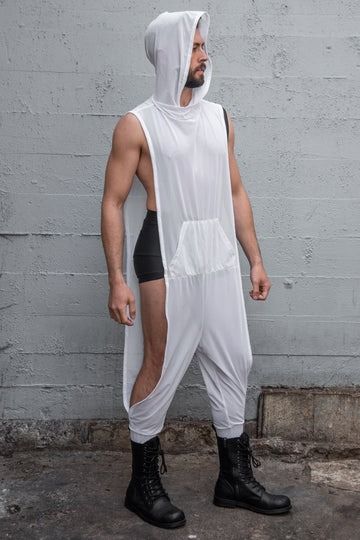 Jumpsuits – FIVE AND DIAMOND Creating Outfits, Fashion Outfits Men, Festival Outfits Men, Rave Fits, Gender Fluid Fashion, Extreme Fashion, Mesh Jumpsuit, Queer Fashion, Best Mens Fashion