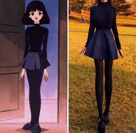 Sailor Saturn Inspired Outfit, Sailor Moon Fits, Sailor Moon Style Inspired Outfits, Sailor Saturn Costume, Sailor Saturn Outfit, 90s Anime Inspired Outfits, Anime Outfit Inspired, Tv Show Character Outfits, Sailor Moon Aesthetic Outfit