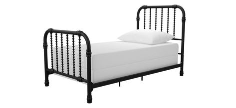 Little Seeds Monarch Hill Wren Metal Bed | Raymour & Flanigan Loft Beds For Teens, Carriage Bed, Metal Twin Bed, Metal Daybed With Trundle, Metal Canopy Bed, Canopy Bed Frame, Twin Trundle Bed, Metal Daybed, Modern Kids Room