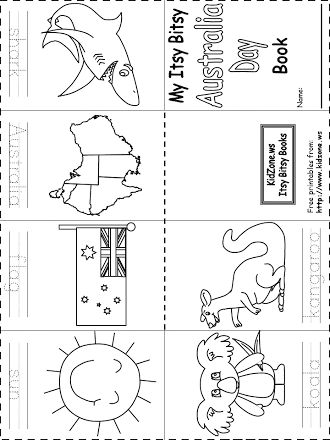 Foto: Australia Activities, Australia For Kids, Australia Crafts, Around The World Theme, World Thinking Day, Worksheets For Kindergarten, Australia Animals, Australian Curriculum, School Things