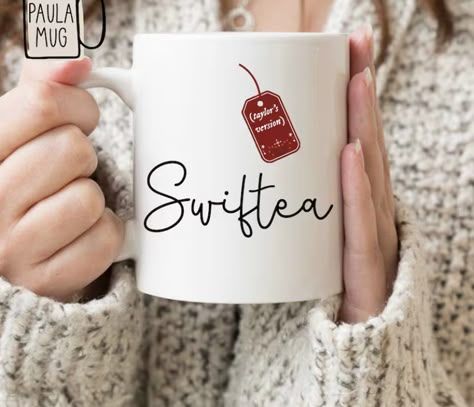 Taylor Swift Mug Ideas, Taylor Swift Mug, Taylor Version, Mug Print, Color Me Mine, Pop Ideas, Cricut Explore Projects, I Love Taylor Swift, Presents Ideas