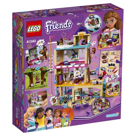 LEGO Friends Friendship House?41340?Building Set (722 Pieces) #Ad #Friendship, #AFFILIATE, #House, #LEGO Lego Friends Sets, Lego Disney Princess, Lego Girls, Girls Dollhouse, Shop Lego, Friends Central Perk, Lego Construction, Lego Pieces, Popular Toys