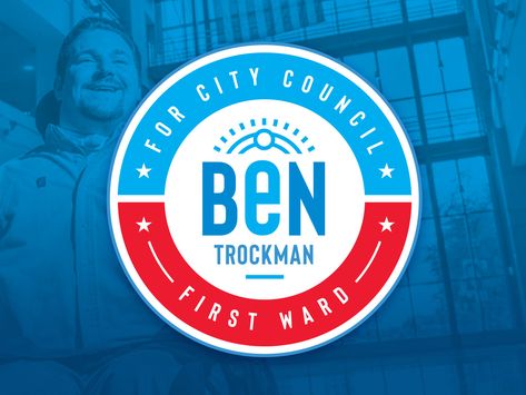 Ben Trockman for City Council Logo by Sprout Design City Council Campaign Ideas, Campaign Logo Design, Matt Anderson, Campaign Logo, Design Logos, Peterborough, City Council, Saint Charles, San Rafael