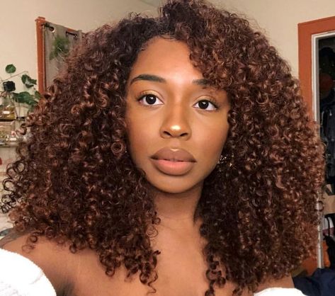 Cabello Afro Natural, Dyed Curly Hair, Highlights Curly Hair, Natural Hair Regimen, Hair Regimen, Colored Curly Hair, Dyed Natural Hair, Human Virgin Hair, Sisterlocks