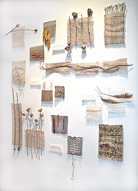 wild teachings - Morris, Kathleen (Academic)'s Portfolio Woven Tapestry Art, Fiber Sculpture, Textile Sculpture, Woven Textiles, Textile Wall Art, Diy Weaving, Textile Fiber Art, Textile Crafts, Tapestry Art