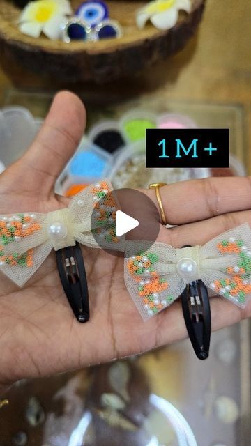 Sonali kapse on Instagram: "1M+ 🥰 .. DIY Hair Clips ..  . . . . . . #diyhairaccessories  #diyhairclips #independenceday  #hairclipskids  #hairclips" Diy Hairclips, Diy Hair Clips, Hair Clips Diy, Make Hair, July 28, Diy Hair Accessories, Diy Hair, How To Make Hair, Diy Hairstyles