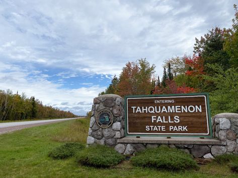 Tahquamenon Falls Facts and Information Fall Facts, Sault Ste Marie Michigan, Michigan Waterfalls, Tahquamenon Falls, Leaves Changing Color, Michigan Road Trip, Sault Ste Marie, Michigan Vacations, Refreshing Water