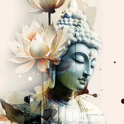 "Their is no man on this world or the next that will forever face happiness. There is no man on this world or the next that will forever face Sorrow. Therefore, not clinging to the feeling that arrives, persist for a while and then pass away, become free of all suffering." 🕊️ Wishing you all a Mindful Buddha Purnima�🧘‍♀️🧘. Some of my Photoshop edits for Lord Buddha❤️ #buddha #buddhapurnima #enlightenment #photoshop #artstation #artoftheday #art #reels #painting #sketching #sketch #sketchb... Art Reels, Photoshop Edits, Buddha Purnima, Lord Buddha, Buddha Painting, Art Station, Creative Drawing, Photoshop Editing, This World