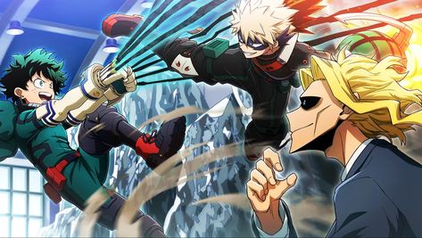 My Hero Ultra Impact, Bakugou And Deku, Deku Boku No Hero, Academia Wallpaper, Shōnen Manga, I Still Love Him, Bestest Friend, Boku No Hero Academia Funny, Hero Academia Characters