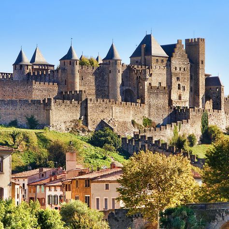 Narbonne France, Carcassonne France, Chateau France, Beautiful Castles, France Travel, South Of France, Unesco World Heritage Site, Unesco World Heritage, Places Around The World