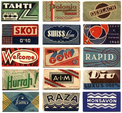 Vintage Razors, Vintage Packaging, Razor Blade, Vintage Graphic Design, Vintage Type, Vintage Typography, Vintage Lettering, Typography Inspiration, Vintage Labels