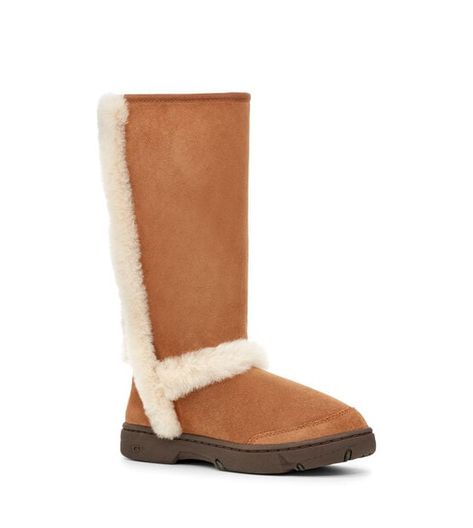 UGG® Official Site | sunburst at UGG Tall Uggs Outfit, Ugg Sunburst, Ugg Store, Tall Uggs, Ugg Boots Tall, Rugged Style, Sheepskin Boots, Cold Weather Fashion, Classic Boots