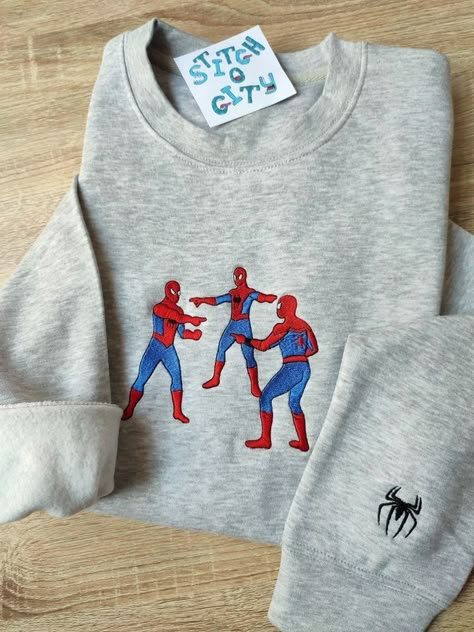 Marvel Clothes, Comic Characters, Embroidered Sweatshirt, Embroidered Hoodie, Embroidered Tshirt, Disney Outfits, Embroidered Sweatshirts, Cute Casual Outfits, Aesthetic Clothes