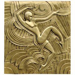 Motif Art Deco, 3d Cnc, Art Deco Sculpture, Art Deco Wall, Raku Pottery, Relief Sculpture, Art Deco Architecture, Deco Furniture, 1930s Art Deco