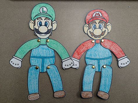 Mario craft for kids Mario Hats Diy, Super Mario Bros Crafts For Kids, Mario And Luigi Crafts, Mario Craft Ideas, Mario Day Activities, Super Mario Activities For Kids, Mario Arts And Crafts, Mario Activities For Kids, Video Game Crafts For Kids