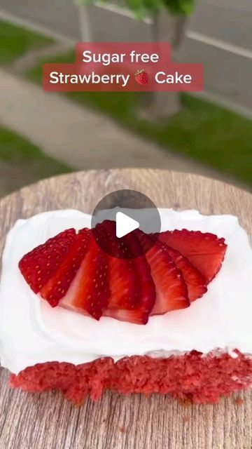 Kristen on Instagram: "2 year anniversary of this video! #strawberry #shortcake #cake #sugar #sugarfree #cakemix #howto #recipe #recipeoftheday #dessert #richfood #whip #coolwhip #southernliving" Shortcake Cake, Strawberry Shortcake Cake, 2 Year Anniversary, Cool Whip, Strawberry Cake, Recipe Of The Day, Strawberry Shortcake, Year Anniversary, Sugar Free