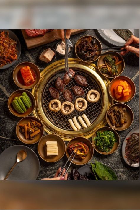 13 Best Korean BBQ Restaurants in NYC To Eat At In 2024 Korean Bbq Menu, Wine Cafe, Korean Bbq Restaurant, Restaurants In Nyc, Love Korean, Grilled Food, Raw Oysters, Braised Pork Belly, Korean Barbecue