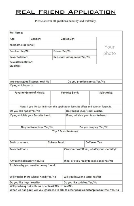 New Best Friend Application, Friendship Application Form, Bestfriend Application, Bestie Applications, Friends Contract, Friendship Contract, Best Friend Contract, Friend Contract, Questions Snapchat