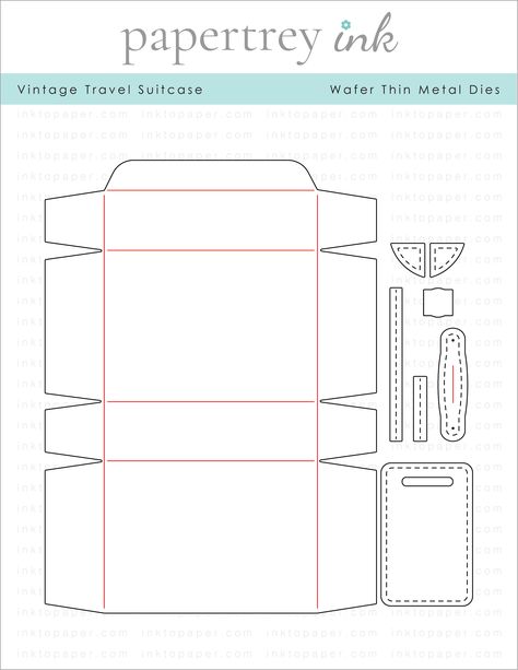 Paper Suitcase Template, Teacher Paper Organization, Suitcase Printable, Suitcase Template, Paper Suitcase, Candy Box Template, Cardboard Suitcase, Paper Box Diy, How To Make Frames