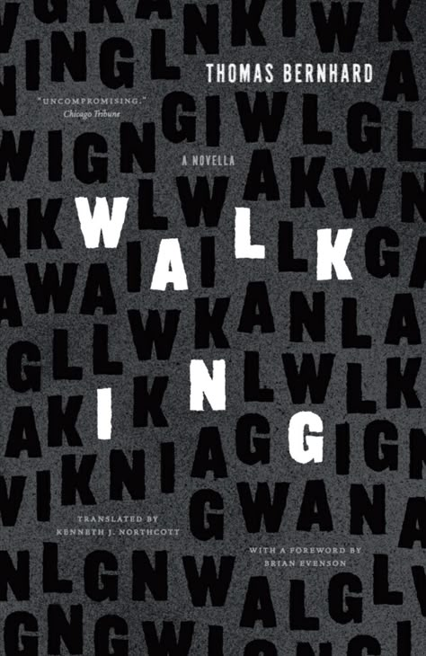 Thomas Bernhard on Walking, Thinking, and the Paradox of Self-Reflection – Brain Pickings Typography Book, Typo Poster, Type Specimen, Samuel Beckett, Franz Kafka, Typographic Poster, Typographic Design, Self Reflection, Design Posters