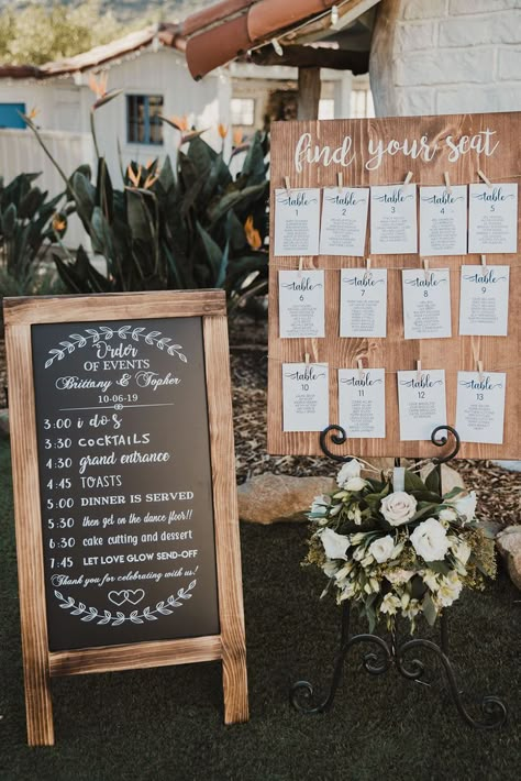 Order Of Events Wedding Sign Rustic, Day Of Events Wedding Sign, Wedding Schedule Ideas, Wedding Schedule Signs, Schedule Wedding Sign, Wedding Signs Order Of Events, Wedding Schedule For Guests, Schedule Of Events Wedding, Wedding Day Schedule Sign