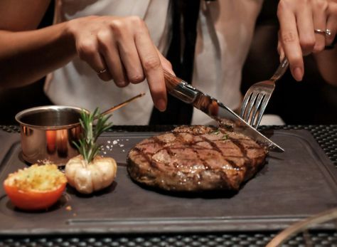 How To Order the Best Steak at a Restaurant, According to Chefs Different Cuts Of Beef, Dry Aged Steak, Ny Strip, Steak Cuts, Steak Knife Set, Steak Knife, Juicy Steak, Best Steak, Beef Cuts