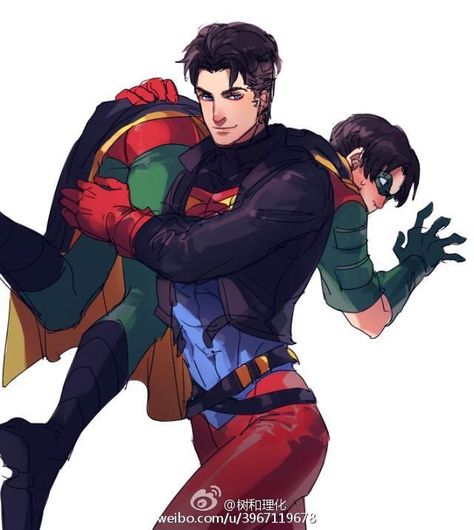 DCU - Tim Drake x Conner Kent - TimKon Superboy X Robin, Superman X Batman, Robin Dc, Univers Dc, Gay Comics, Batman Funny, Dc Comics Artwork, Dc Memes, Tim Drake