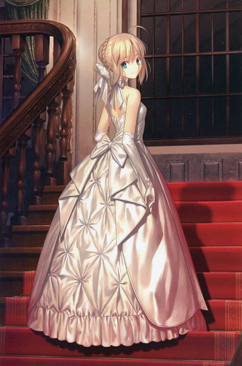 White dress - 9GAG Urahara Kisuke, Anime Wedding, Sweet Pictures, Fotografi Vintage, Harry Potter Anime, Art Manga, Fate Anime Series, Anime Wolf, A Wedding Dress