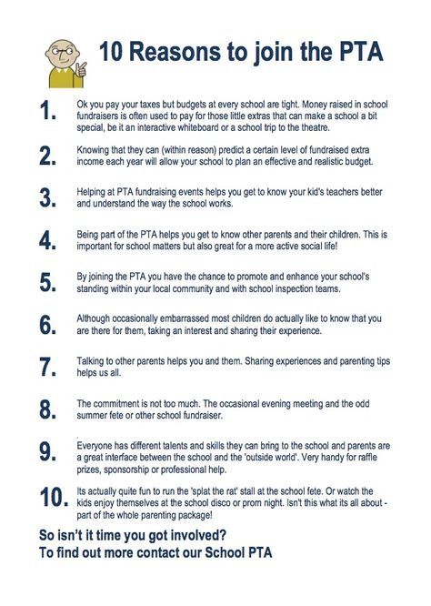 10 reasons to join the PTA http://www.better-fundraising-ideas.com/parent-teacher-association.html Parent Teacher Association Ideas, Pta Membership Drive, Pto Membership, Pta Mom, Pta Volunteer, Pta Board, Pta Membership, Parent Teacher Association, Pta Moms