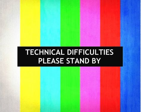 Buy 'Technical Difficulties TV Test Card' by JamesPeart as a T-Shirt, Classic T-Shirt, Tri-blend T-Shirt, Lightweight Hoodie, Women's Fitted Scoop T-Shirt, Women's Fitted V-Neck T-Shirt, Women's Relaxed Fit T-Shirt, Sticker, iPhone Case, C... Technical Difficulties Screen, Creative Comments, Work Background, Studio Home Decor, Youtube Clips, Words To Live By Quotes, Response Memes, English Projects, Style Guide Design