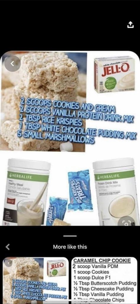 Caramel Chip Cookies, Herbalife Protein, Protein Drink Mix, Herbalife Shakes, Protein Shakes Recipes, Herbalife Shake Recipes, Caramel Chocolate Chip Cookies, Cookie Crunch, Jello Shot Recipes