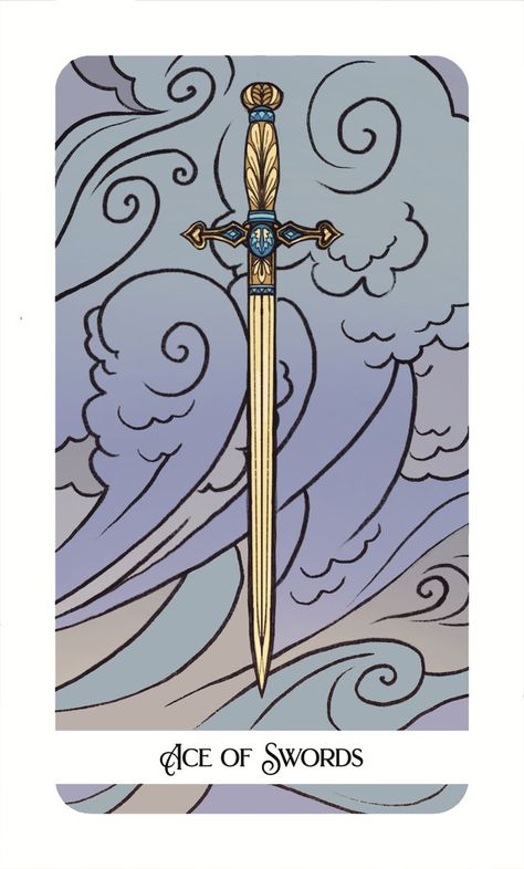 Sapphic Magic Tarot card design Swords Art, Tarot Swords, Tarot Card Design, Ace Of Swords, Tarot Cards Art, Tarot Card, Pretty Art, Swords, Tarot Cards