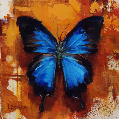 Lindsey Kustusch, Ulysses Butterfly, Abstract Art Paintings Acrylics, Butterfly Artwork, Butterfly Art Painting, Art Investment, Butterfly Painting, Art Painting Acrylic, Butterfly Art